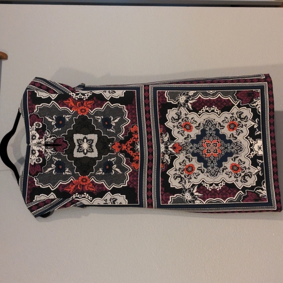 Banana Republic Factory, pattern dress, size 4 - Picture 4 of 11